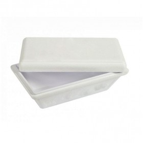 Cutie termorezistenta din PSE cu capac si folie OPP, 1000gr, 1300ml (60buc) Cutii transport inghetata 370,92 lei