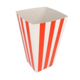 Cutie popcorn, carton rosu, 3L (100buc) Produse 175,44 lei