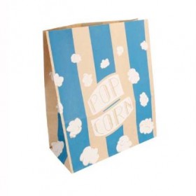 Punga popcorn, hartie albastra, 3.8L (500buc) Produse 393,06 lei