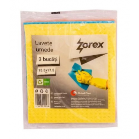 Lavete umede Zorex, 15.5*17.5 cm (3buc) Produse 4,82 lei