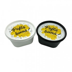Bol supa, PP alb, ''Pofta buna!'', 16oz|473ml (50buc) Produse 62,60 lei