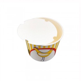 Boluri tip bucket cu capac, carton personalizat, 2550cc (50buc) Produse 167,40 lei