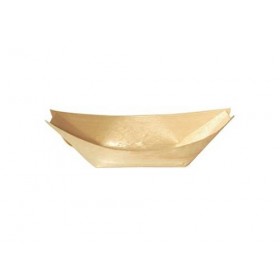 Cupa tip barcuta, lemn pin, 14*7cm (100buc) Cupe biodegrabadile 42,90 lei