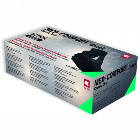Manusi vitril, nepudrate, negre, marime L (100buc) Produse 43,99 lei