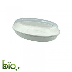 Bol oval bio, burrito, 26oz + capac transparent (50buc) Produse 64,67 lei