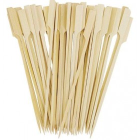 Bete din bambus de 120mm, capat plat, 200buc Produse 9,26 lei