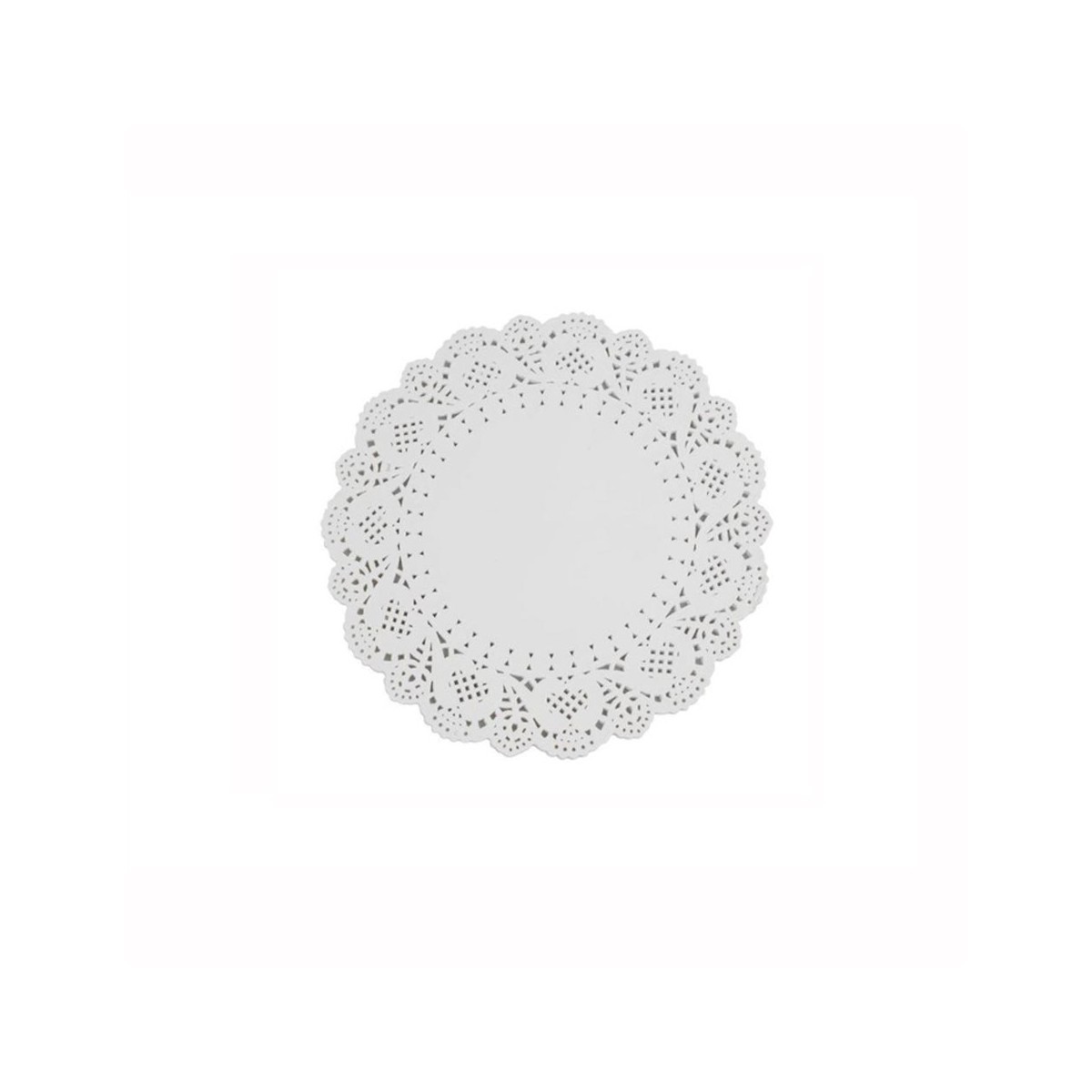 Dantele albe, hartie, 25cm, 100buc, outlet Lichidari de stoc 29,28 lei