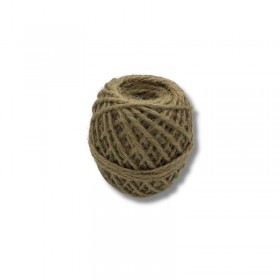 Sfoara clasica de iuta, rasucita, natur, 3mm, 100gr Produse 3,43 lei