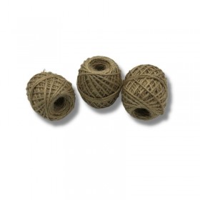 Sfoara clasica de iuta, rasucita, natur, 3mm, 100gr Produse 3,43 lei
