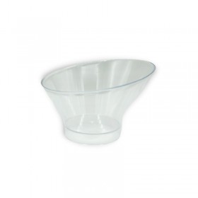Cupa 200cc, transparenta, asimetrica, 110mm (15buc) Produse 14,19 lei