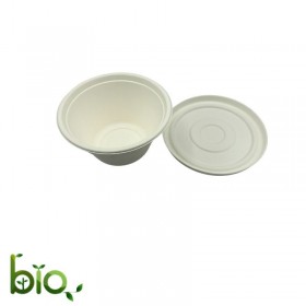 Boluri trestie, biodegradabile, cu capac, 750ml|25oz (50buc) Produse 52,61 lei