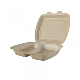 Caserole PP, 2 comp. cu capac, MB2, 50buc - outlet Produse 50,19 lei