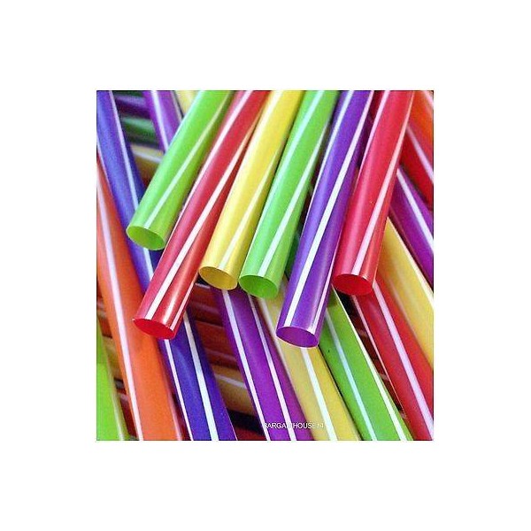 Paie jumbo spirala drepte amb. la set, reutilizabile, 500buc Produse 18,92 lei