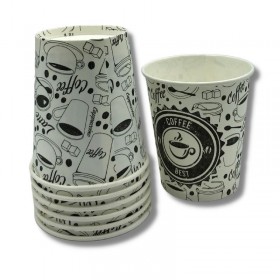 Pahare carton 235ml - 8oz coffee best, D80 (50buc) Produse 12,16 lei