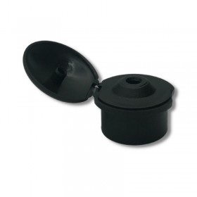 Capac flip top, F28mm, negru Produse 0,72 lei