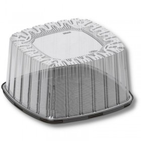Caserole patrate tort, baza neagra, 800gr, 18*11cm (100buc) Produse 218,38 lei