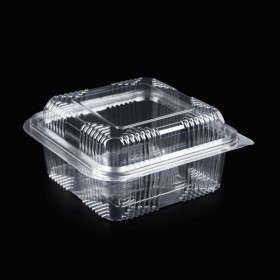 Caserole 600gr, cu capac inalt, 148*148*h74 mm, 100buc Produse 58,44 lei