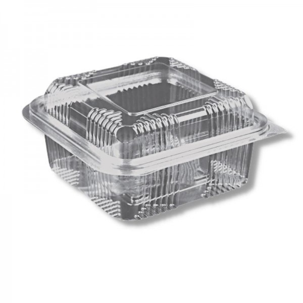 Caserole 600gr, cu capac inalt, 148*148*h74 mm, 100buc Produse 58,44 lei