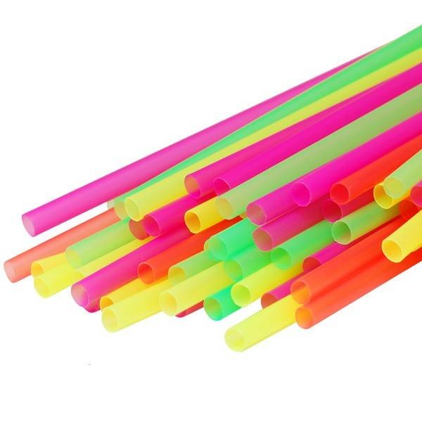 Paie jumbo flexibile, colorate, amb. individual (500buc) Produse 46,04 lei