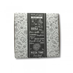 Cutie carton, Pizza time, 32x32x3.5 cm (100buc) Produse 137,04 lei