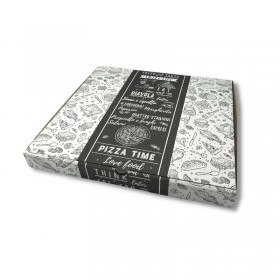 Cutie carton, Pizza time, 32x32x3.5 cm (100buc) Produse 137,04 lei