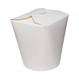 Cutie noodle, carton alb, 16oz, h6.5cm, 480ml (50buc) Produse 39,71 lei