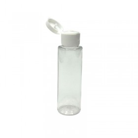 Flacoane 50ml, pet transparent, cilindric, cu capac flip top, F20mm Miniflacoane 0,78 lei