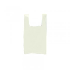 Pungi cu maner, biodegradabile, EN13432, 40*24*12cm, 3kg, 100buc Produse 28,81 lei