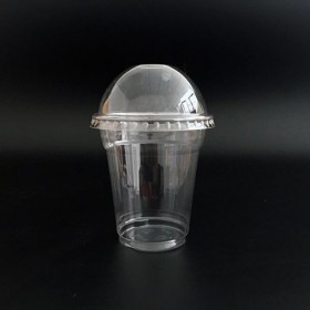 Set pahare plastic premium + capac bombat, 78mm, 250|320ml (50buc) Produse 40,43 lei