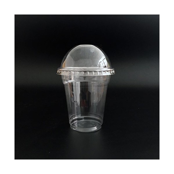 Set pahare plastic premium + capac bombat, 78mm, 250|320ml (50buc) Produse 39,64 lei