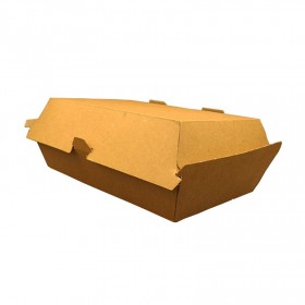 Cutie meniu take-away, carton kraft, 19.5*11*8.5cm (100buc) Produse 99,80 lei