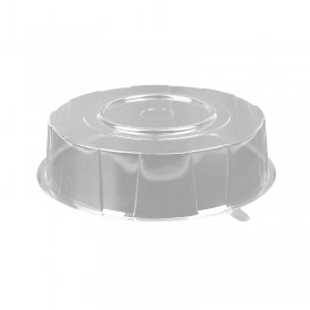 Caserole tort, baza neagra + capac transparent, D26*h6.1 cm (50buc) Produse 129,00 lei