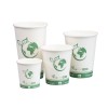 Pahar 235ml - 8oz, carton biodegradabil, free PLA, D80 (20buc) Pahare 9,64 lei