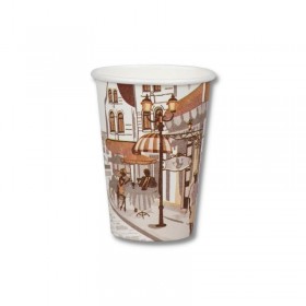 Pahare carton 210ml - 7oz city life D70 (100buc) Produse 17,40 lei