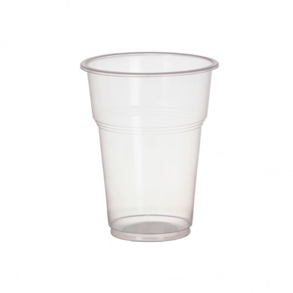 Pahare plastic eco, transparente, 330ml (50buc) Produse 9,99 lei