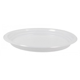 Farfurii adanci albe, reutilizabile, PP, 22cm (50buc) Produse 11,58 lei
