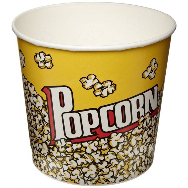 Cutie popcorn, personalizata, 186*190mm, 3900cc (50buc) Ambalaje popcorn 180,77 lei