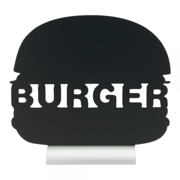 Suport tabla de scris, tip burger, baza aluminiu, 25*27.5*6 cm, marker inclus Display-uri prezentare 98,79 lei