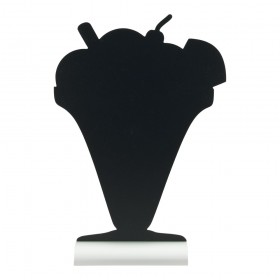 Suport tabla de scris, tip inghetata, baza aluminiu, 33.5*23*6 cm, marker inclus Display-uri prezentare 98,79 lei