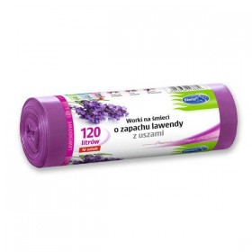 Stella, saci menajeri cu urechi, miros de lavanda, 120l (10buc/rola) Polipropilena 11,59 lei