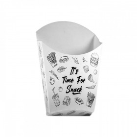 Cutie cartofi XL, design urban, 90*135*180 mm (100buc) Ambalaje cartofi prajiti 47,36 lei