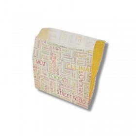 Punga hartie, cartofi prajiti, 11x11cm (2000buc) Pungi din hartie 192,80 lei