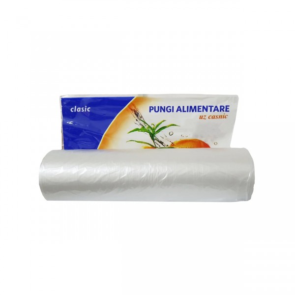 Pungi alimentare, clasic, 500gr, 350buc|rola, 40role Produse 118,58 lei