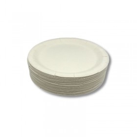 Farfurii carton alb, laminat, 26cm (50buc) Produse 39,75 lei