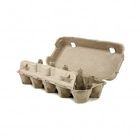 Cofraje oua gaina, carton reciclat, 10 compartimente (10buc) Produse 9,18 lei