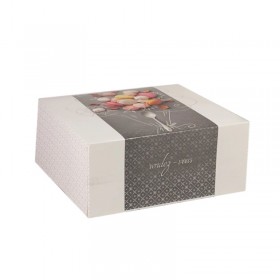 Cutii carton prajituri, rendez vous, 25*25*h8 cm (25buc) Cutii personalizate 71,31 lei