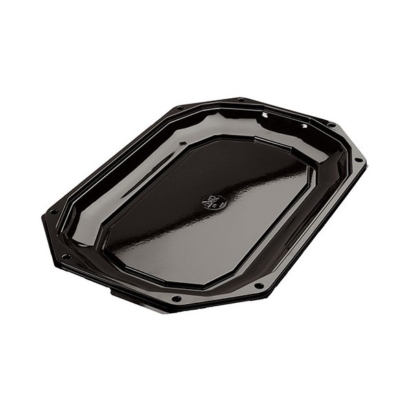 Platou negru oval, cu capac transparent, 430*280*h32, 2500cc (50buc) Produse 205,43 lei