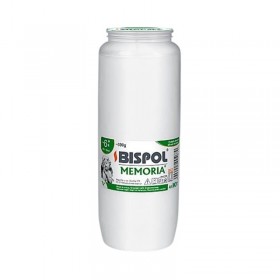 Candela rezerva Bispol Memoria, WO11, alba, timp ardere 144h Candele Bispol albe 13,73 lei