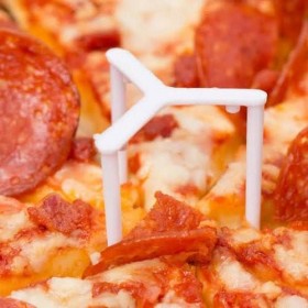Inaltator cutie pizza, tripod, h30 mm (500buc) Produse 27,74 lei