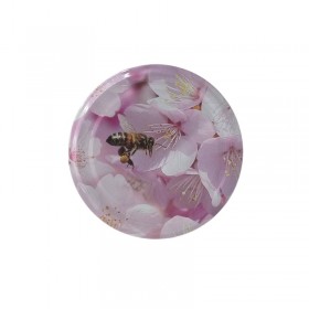 Capac metalic, twist-off, alb, model albina, 82mm (100buc) Produse 50,88 lei